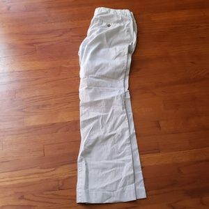 Pin stripe pants wide leg